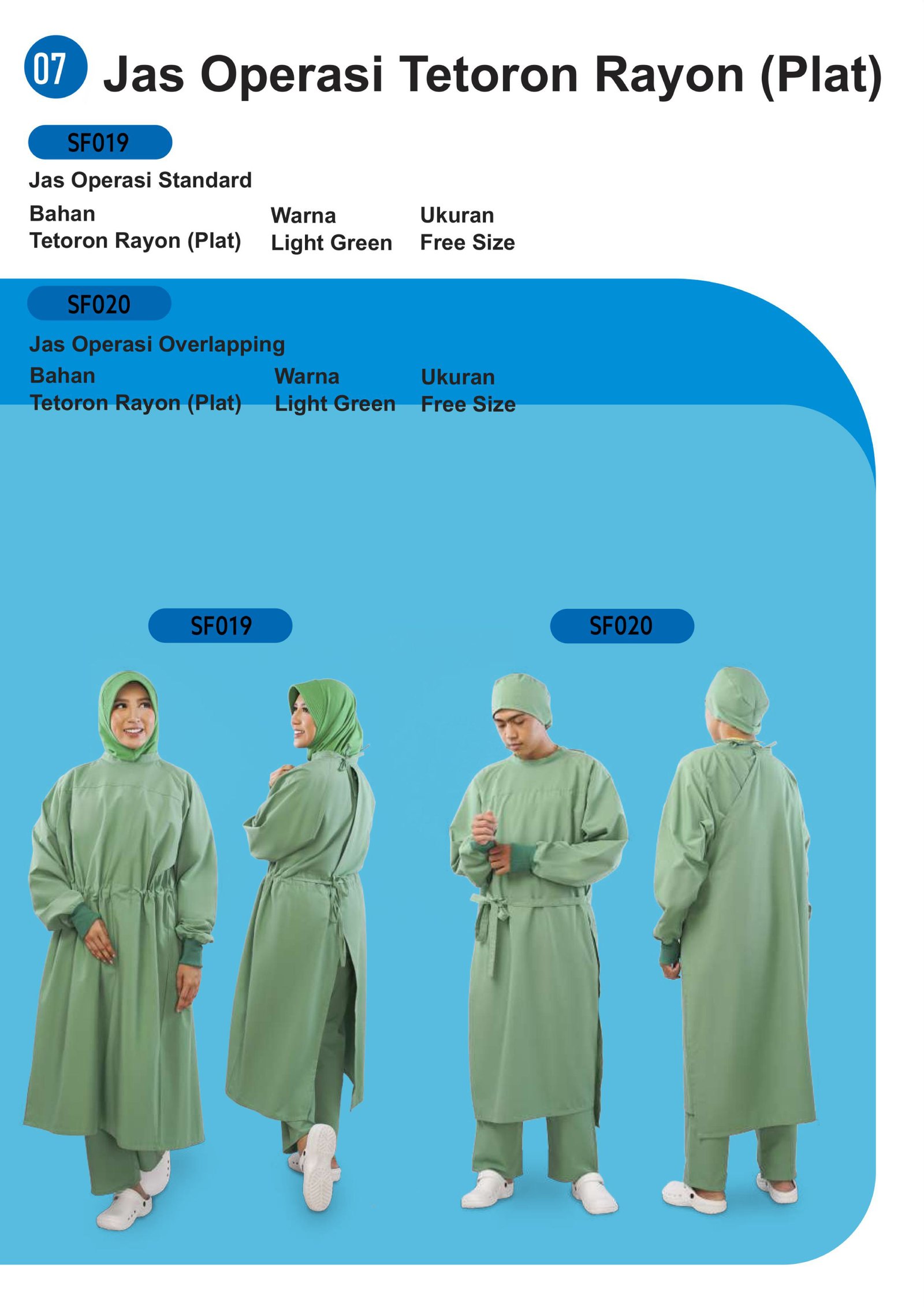 Jas Operasi Standard